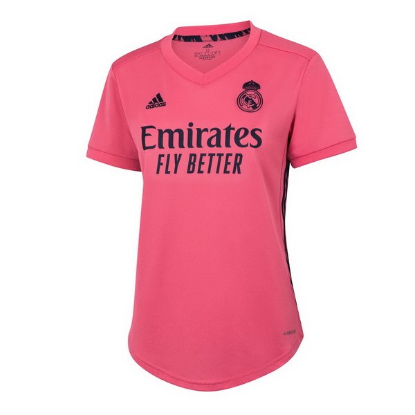 Camiseta Real Madrid Segunda Equipación Mujer 2020-2021 Rosa